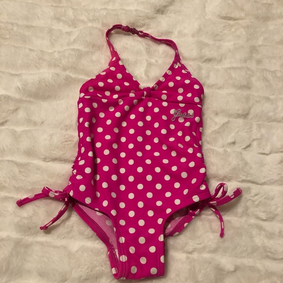 2 for $15 Adorable Guess PokeA Dot Infant SwimSuit - Picture 1 of 8